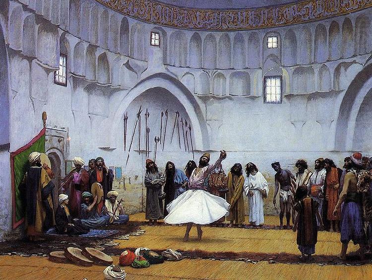 Whirling Dervishes, Jean-Leon Gerome